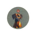 Schlüsselanhänger Filz rund Ø ca.70 mm mit Rhodesian Ridgeback