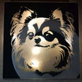 Spiegelfliese ca. 20 x 20 cm Chihuahua