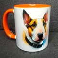 Keramiktasse Bullterrier beidseitig bedruckt