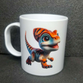 Kinder Tasse Dino beidseitig bedruckt