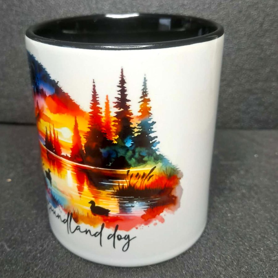 Keramiktasse Neufundländer