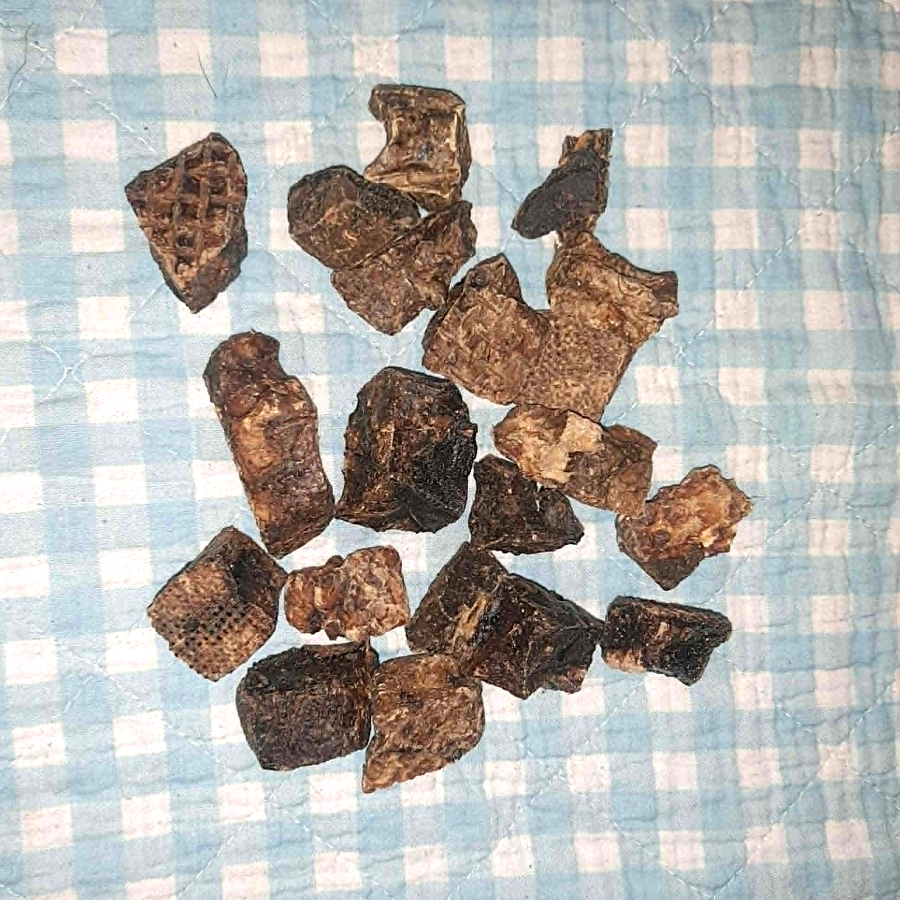 Ziegenlungen Würfel groß