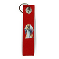 Schlüsselanhänger Schlaufe mit Öse mit Saluki