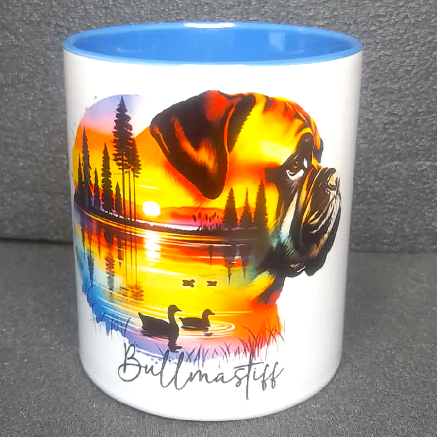 Keramiktasse Bullmastiff