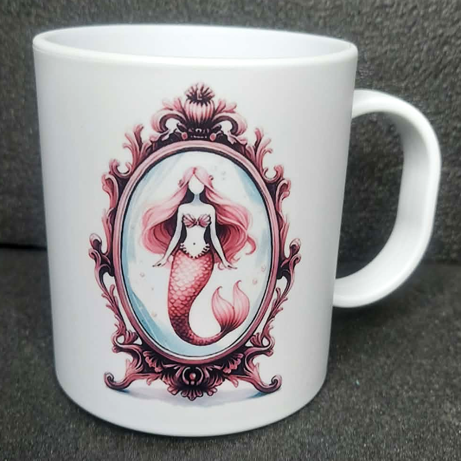 Kindertasse Meerjungfrau beidseitig bedruckt