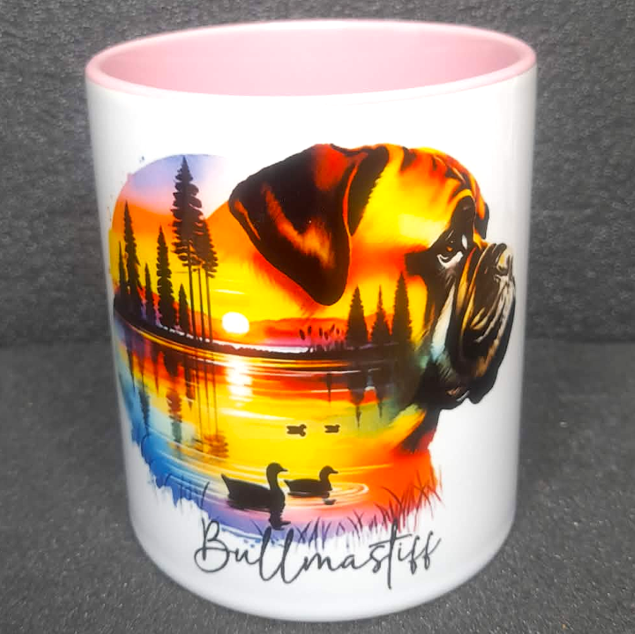 Keramiktasse Bullmastiff