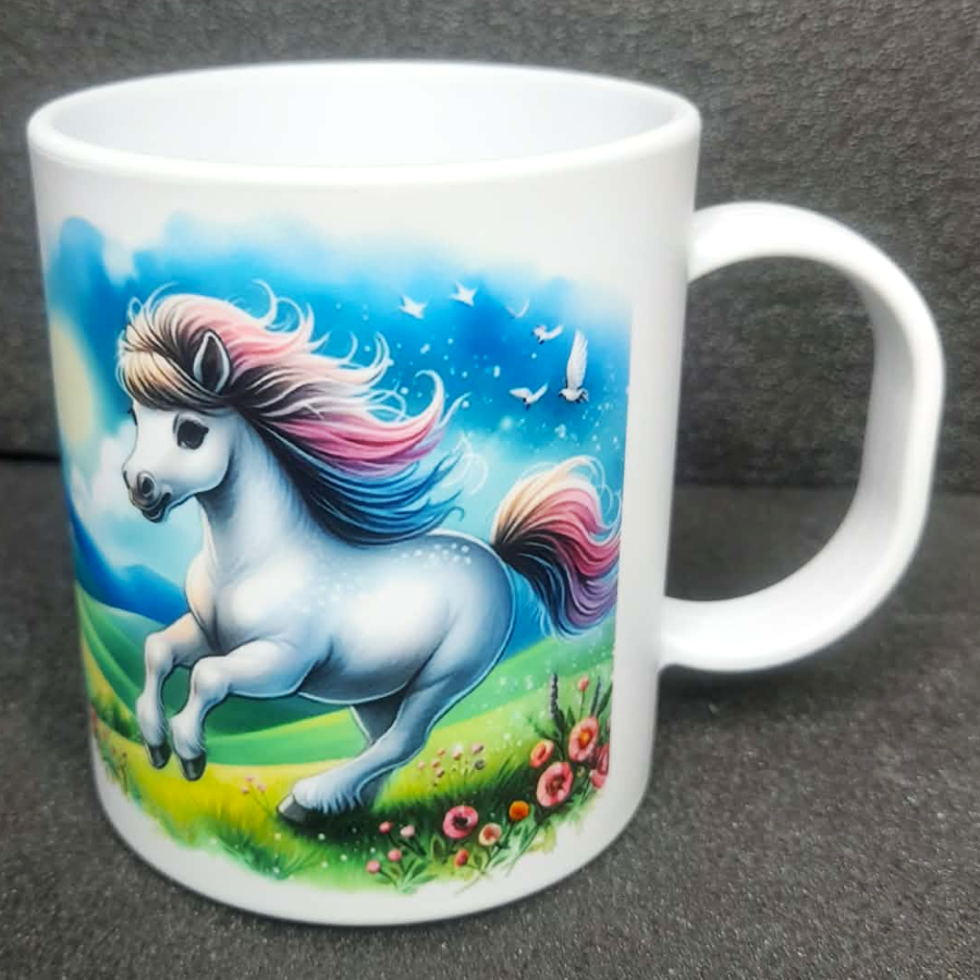Kindertasse Pferde