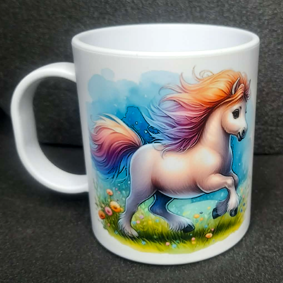Kindertasse Pferde